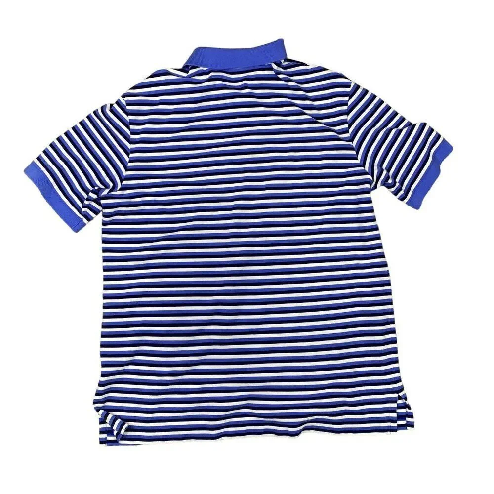 Ralph Lauren Golf Polo Striped Shirt Mens Size XL